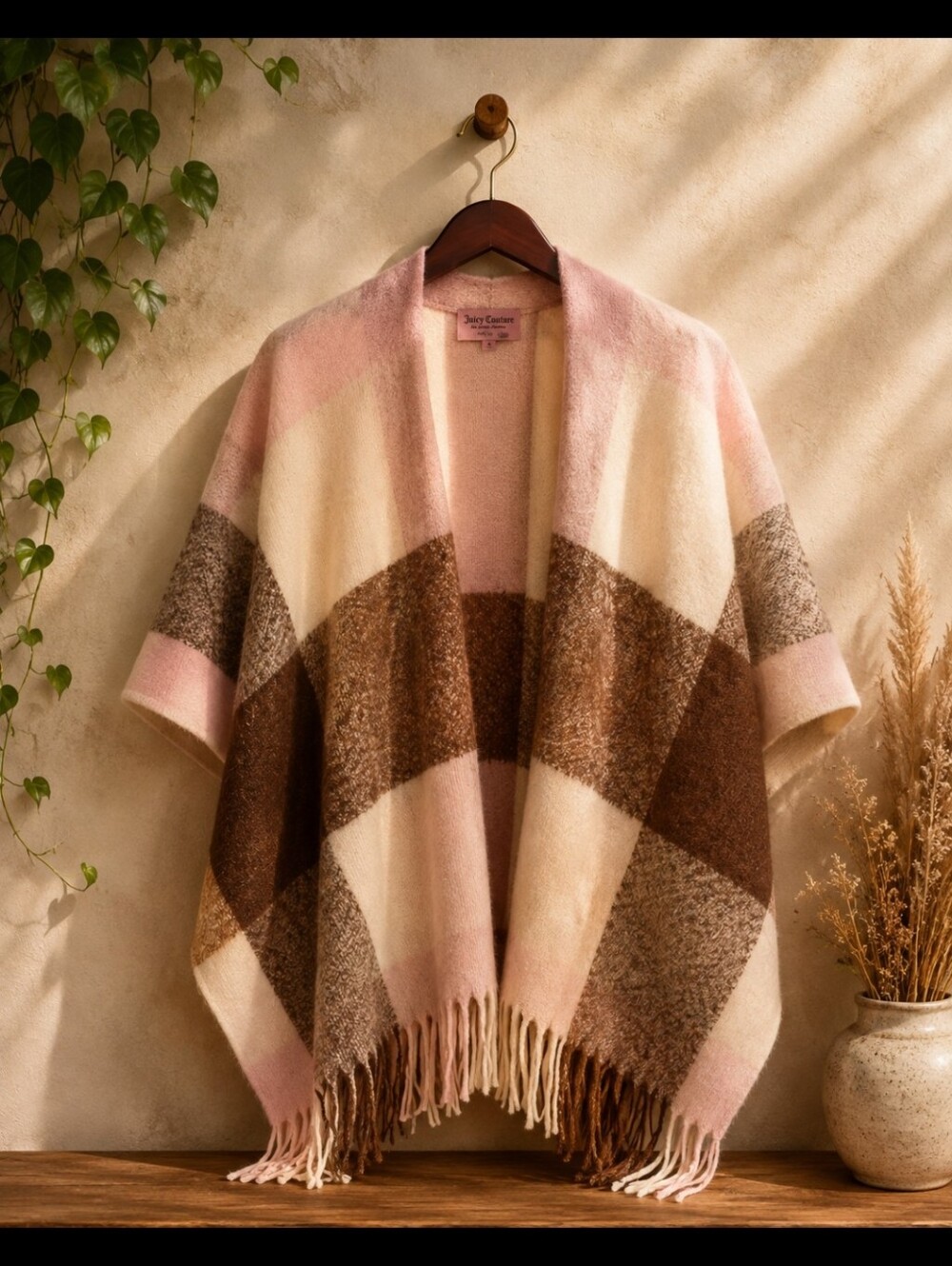 Juicy Couture Soft Pink Shawl